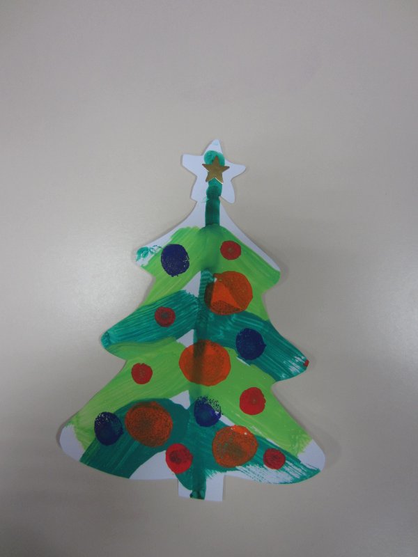 D&eacute;coration d'un sapin