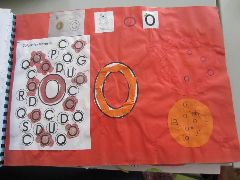 Travail sur les lettres rondes: O,Q,G,C