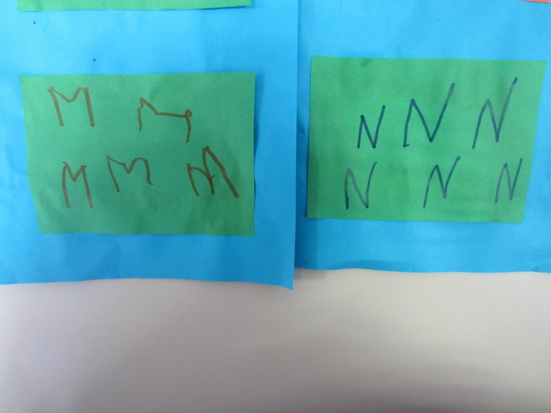 Ecriture des lettres obliques