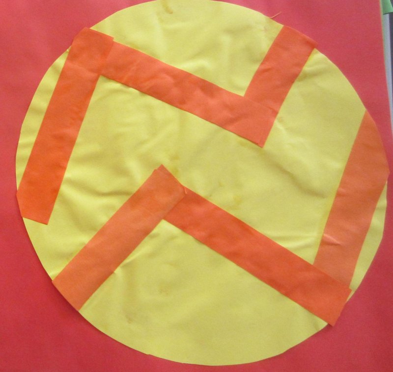 Travail autour du graphisme: trait oblique